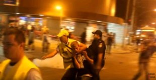 Nova repressão da Polícia contra a manifestação de estudantes dos colégios do Méier