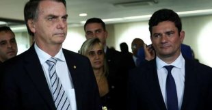 Sérgio Moro lava as mãos perante os escândalos milicianos de Flávio Bolsonaro