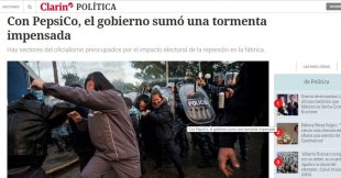 Tormenta impensada: trabalhadores da PepsiCo calaram reforma trabalhista de Macri