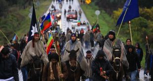 Exploração, roubo e criminalização do Povo Mapuche