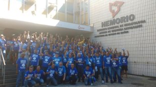 Trabalhadores da CEDAE doam sangue pelo Rio