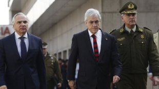 O governo de Piñera busca aprovar lei antiterrorista no Chile