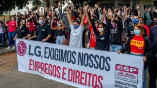 Greve das trabalhadoras da LG se encerra com acordo mediado pelo TRT
