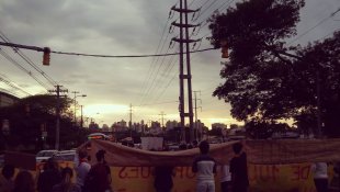 Ocupações estudantis fazem protestos em Porto Alegre