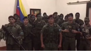 Um grupo de militares se declarou em 'rebeldia' contra o governo Maduro