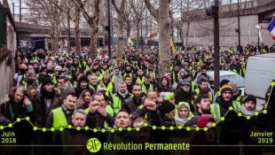 Impulsionado pelos coletes amarelos, Révolution Permanente superou mais de 2 milhões de visitas por mês