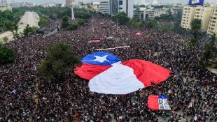 Uma greve geral contundente mostrou que a rebelião popular continua no Chile