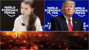 Greta Thunberg vs Donald Trump: encontro em Davos 2020 contra a crise climática global