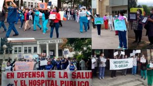 Barulhaço nos hospitais de Jujuy (Argentina), por mais financiamento na saúde e melhores condições de trabalho