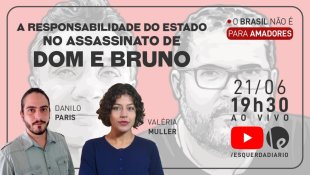 A responsabilidade do Estado no assassinato de Dom e Bruno, análise ao vivo hoje (21) às 19:30 