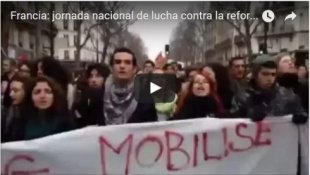 Vídeo: A França viveu uma massiva jornada nacional de luta contra a reforma trabalhista