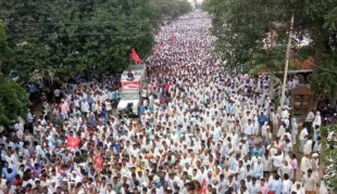 Sindicatos de agricultores na Índia convocam greve geral nacional