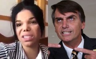 Socialite racista apoia Bolsonaro e Trump, e abandonou a família passando fome no Brasil 