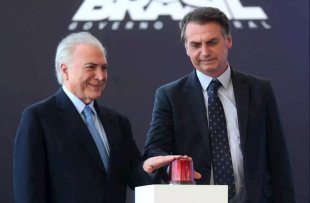 Bolsonaro e golpista Michel Temer fazem demagogia com a tragédia no Líbano