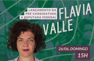 Pré-candidatura de Flavia Valle para deputada federal será lançada no dia 26 em BH
