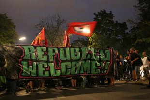 Cresce o movimento de solidariedade popular com os refugiados na Alemanha