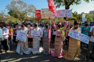 China impõe mais mão dura à junta assassina de Mianmar contra os manifestantes