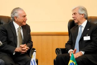 Brasil e Uruguai se reúnem e buscam plano para flexibilizar Mercosul
