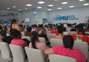 Trabalhadores terceirizados dos hospitais de Guarulhos entram em greve pelo pagamento dos salários atrasados