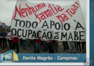 Deu na imprensa: fechamento de rodovia em Campinas em apoio à ocupação da Mabe