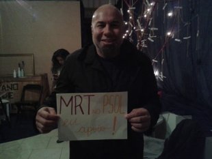 Dorberto Carvalho da Cooperativa Paulista de Teatro apoia o MRT no PSOL