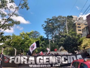 Ato pelo Fora Bolsonaro e Mourão e por Vacina Já hoje em SBC
