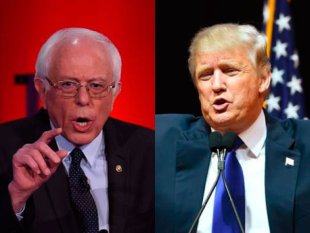 Trump e Sanders disputam o voto operário