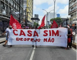 GM do João Campos reprime mobilização do MTST contra despejo de ocupação em Boa Viagem