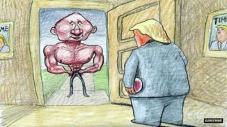Em cartoon contra Trump e Putin, jornal NYT prova que é tão homofóbico quanto os dois