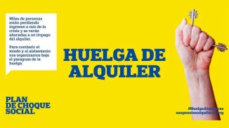 Estado Espanhol: Mais de 200 organizações chamam uma "greve de aluguel". Suspensão do pagamento agora!