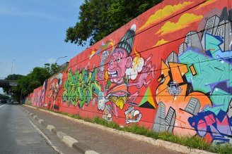 Grafite: política, lazer e arte. Tudo que Dória não quer para a juventude