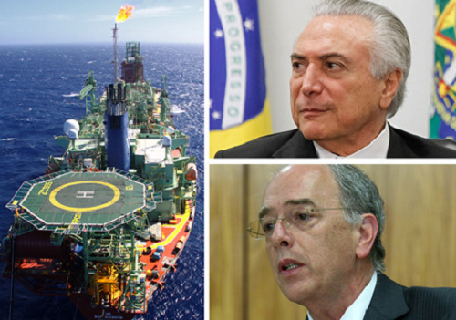 Temer e Parente querem reforma trabalhista no acordo coletivo da Petrobras