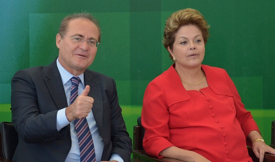 Dilma e Renan querem impeachment pautado rapidamente
