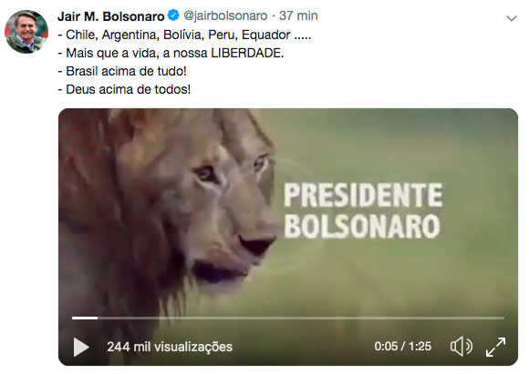 O apito silencioso de Bolsonaro 