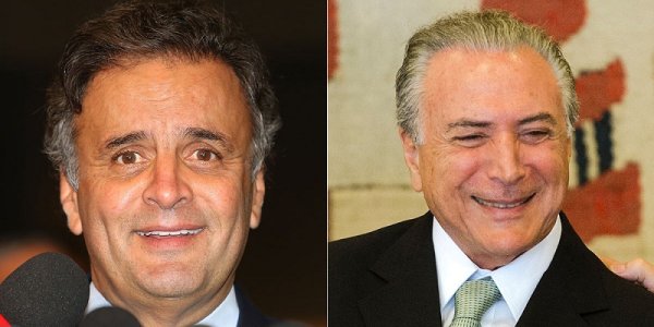 Temer e Aécio acertam participação de PSDB em eventual governo