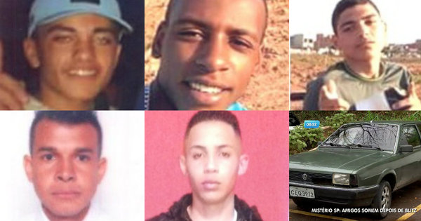 Os cinco jovens desaparecidos foram assassinados pela racista polícia de Alckmin