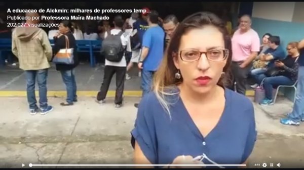 Maíra Machado denuncia situação de professores e viraliza nas redes sociais