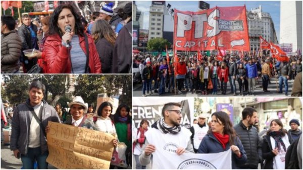 Argentina: o PTS se mobiliza em todo o país contra o saque ao salário e o ajuste 