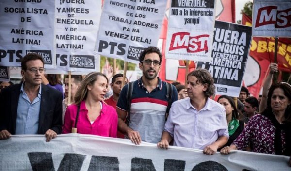 Frente de Esquerda argentina repudia nova tentativa de golpe na Venezuela