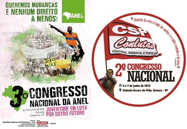 O Esquerda Diário fará cobertura dos congressos da CSP-Conlutas e da ANEL