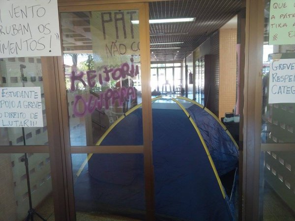 Ocupação mostra a força da greve nas universidades federais