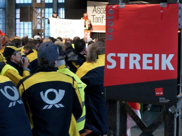 Greve de trabalhadores dos Correios se soma à onda de conflitos trabalhistas na Alemanha